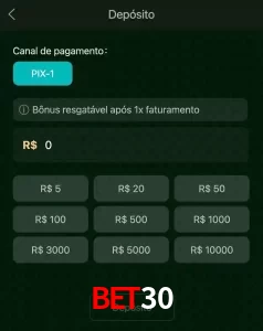 deposits BET30